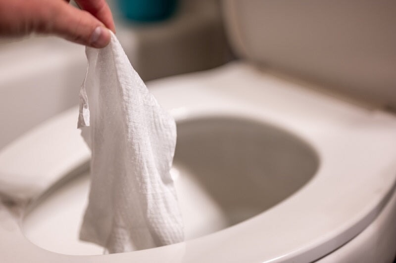 Are Flushable Wipes Really Flushable? Hint: NO!