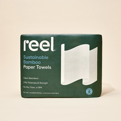 Reel Paper - Have you tried both of our tree-free paper products? You can  feel good about your paper purchases for the kitchen and bathroom with this  duo. Comment 1️⃣ below if