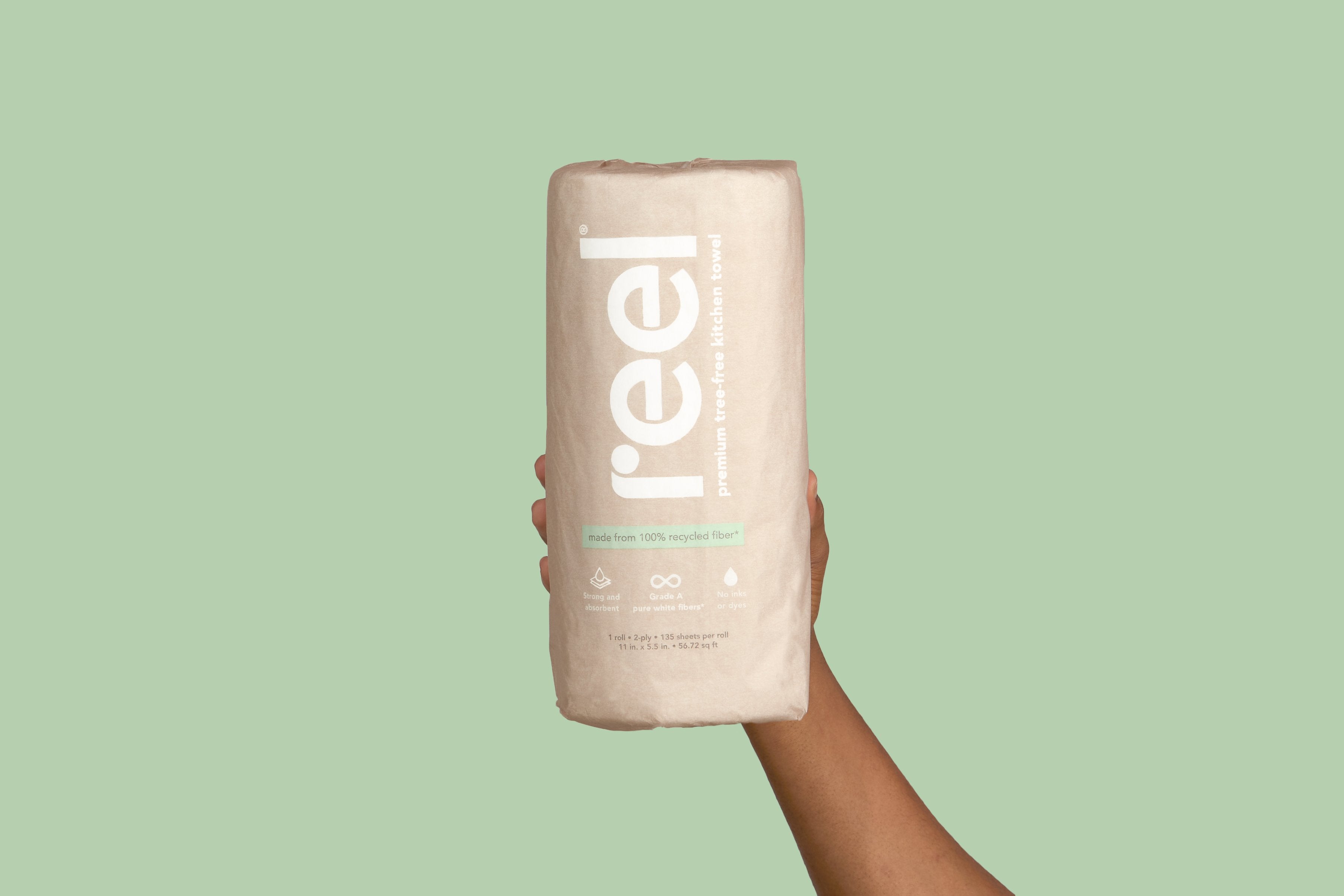 Repurpose® Compostable Premium Bamboo Paper Towels